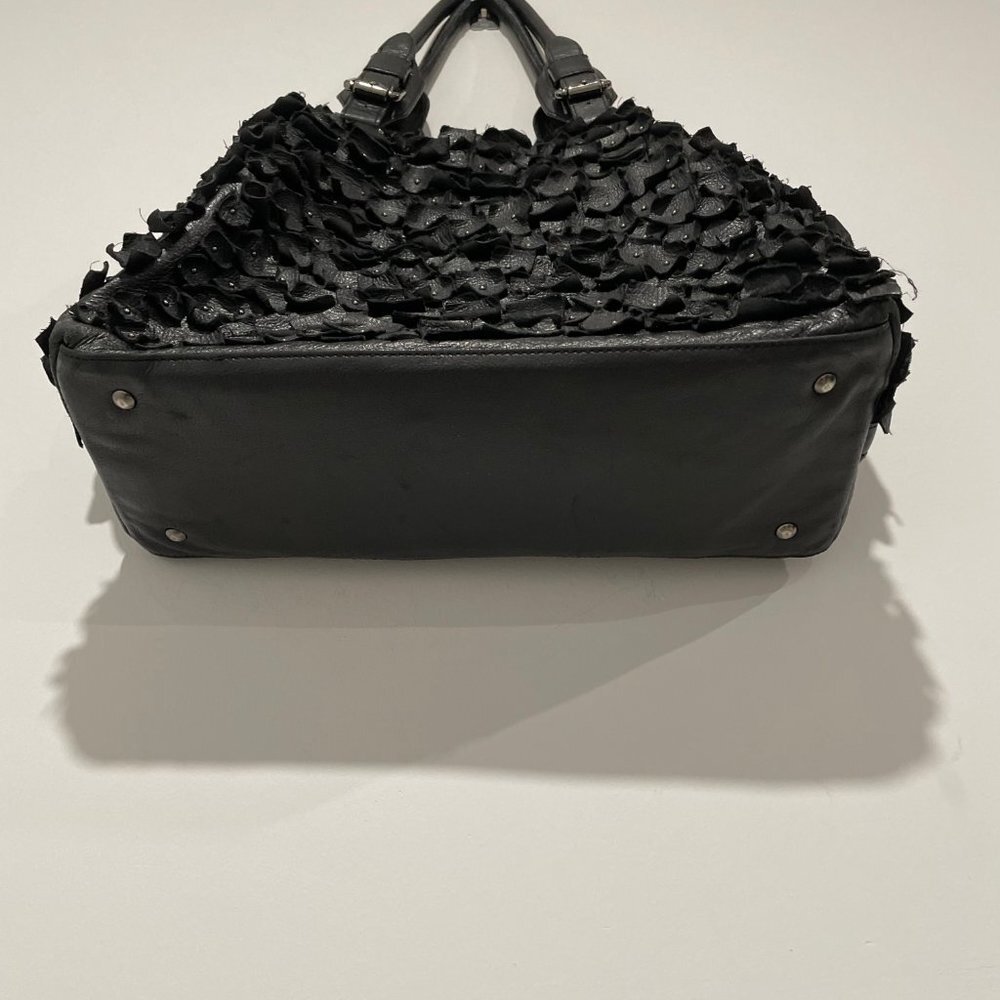 Kenneth Cole Black Bag with Floral Patterns - Picture 5 of 16
